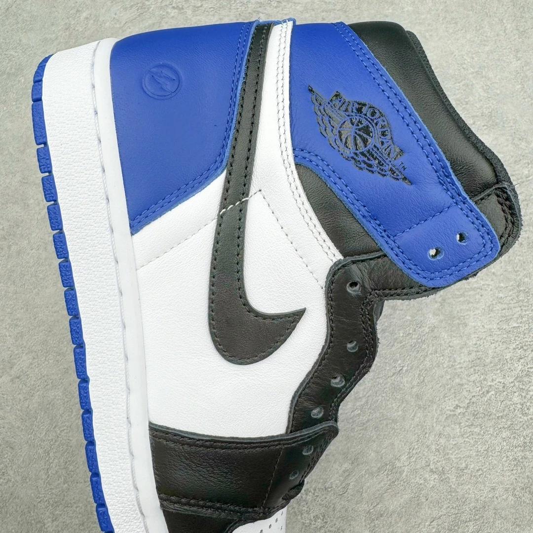 Nike Air Jordan 1 Low "Black/White/Royal Blue" Lifestyle Sneakers