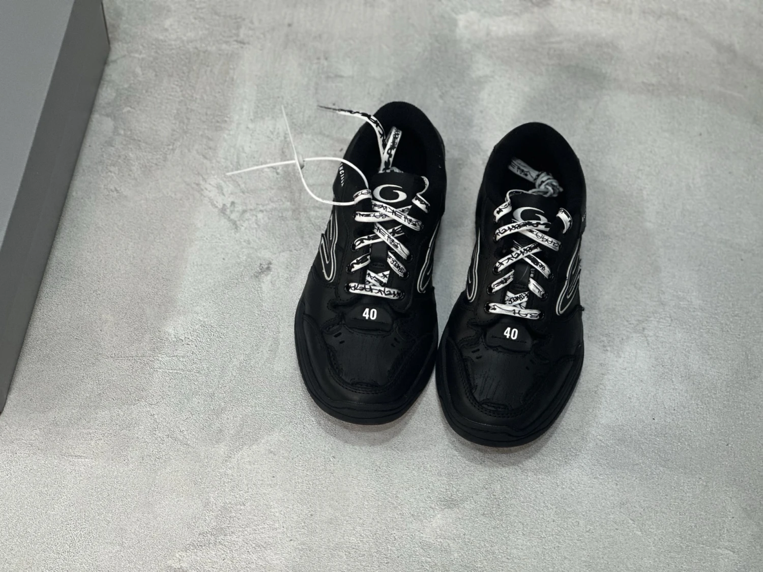 Balenciaga Circuit Black White Luxury Designer Sneaker