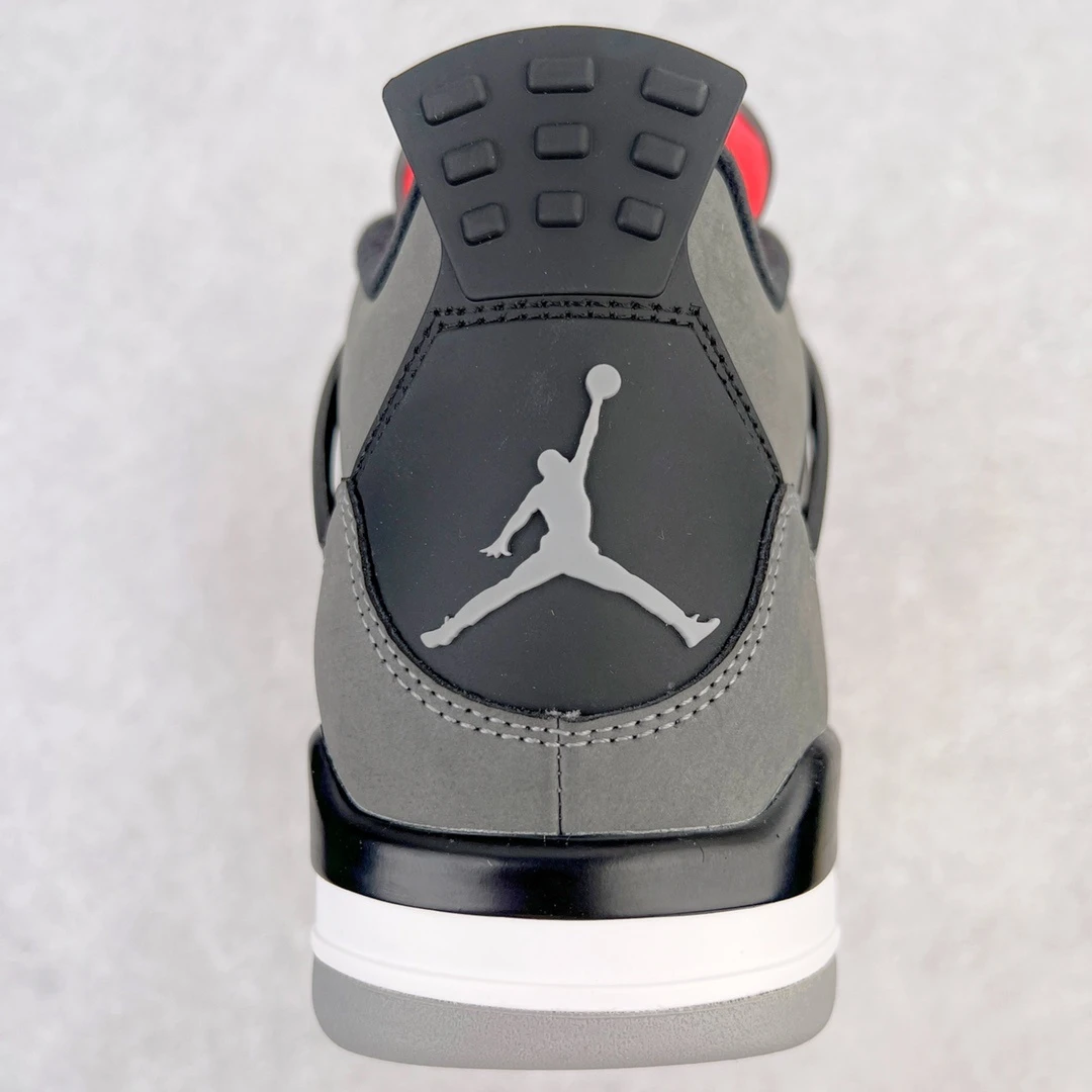 Air Jordan 4 Retro Sneakers – Dark Grey Infrared
