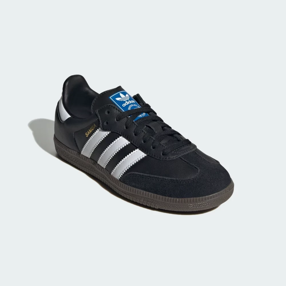 Adidas Samba Classic Black Leather Sneakers – Timeless Everyday Style