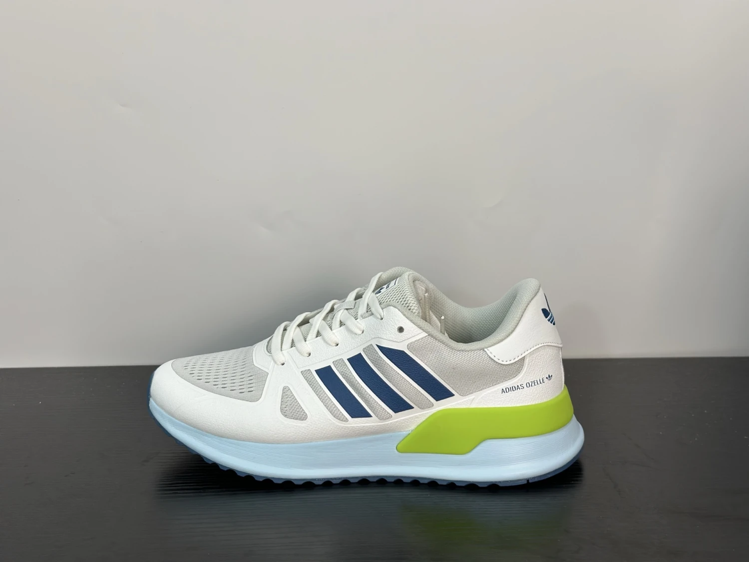 Adidas Duramo Running Shoes – Cloud White / Royal Blue / Solar Lime