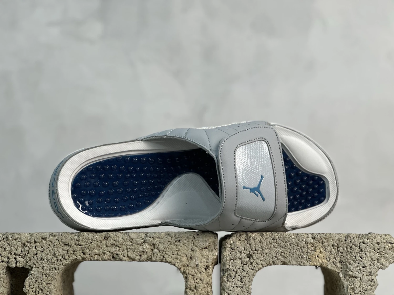 Jordan Hydro Slide "Grey, White & Navy" Comfort Sandals