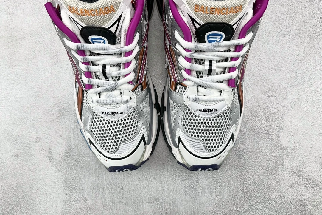 Balenciaga 3XL White Multi-Color Designer Sneaker