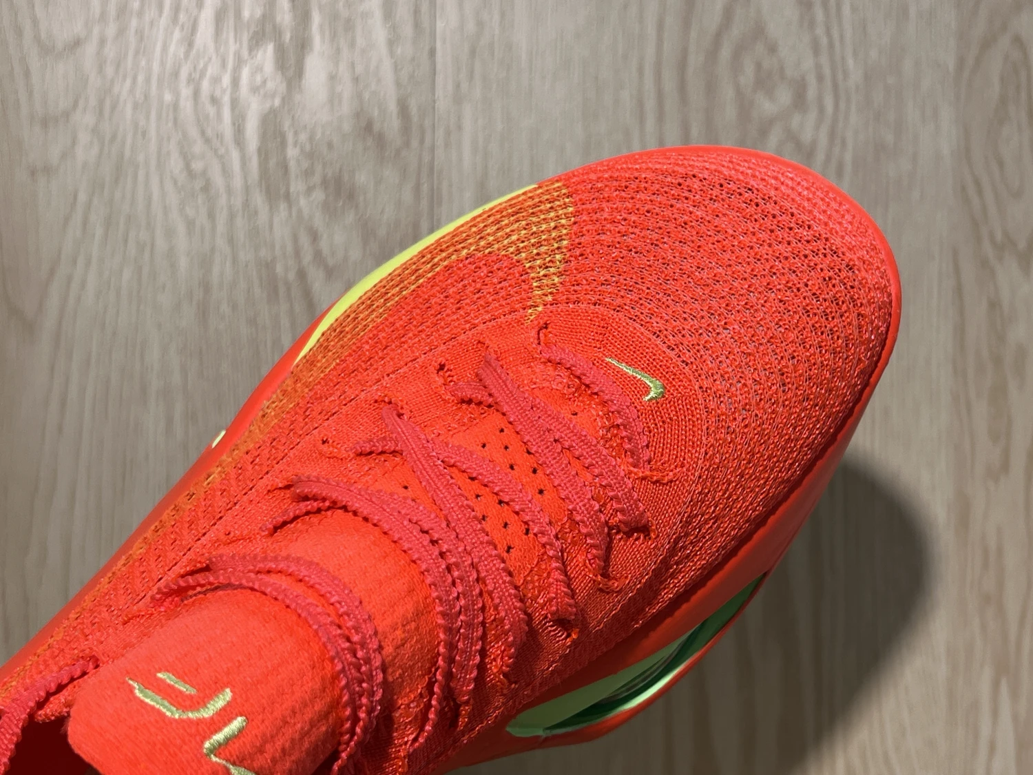 Nike Air Zoom Alphafly 3 Racing Sneakers – Neon Red Mint Green
