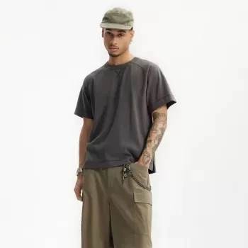 Men’s Heavyweight Linen-Cotton T-Shirt