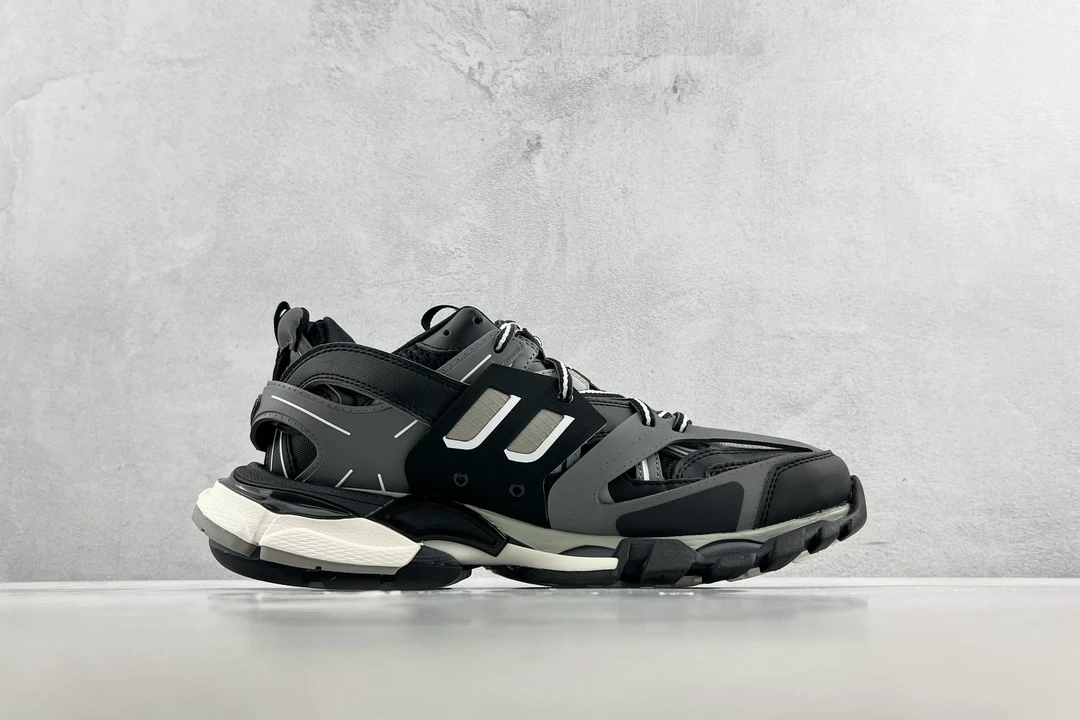 Balenciaga Track Sneaker – Black & Grey Edition