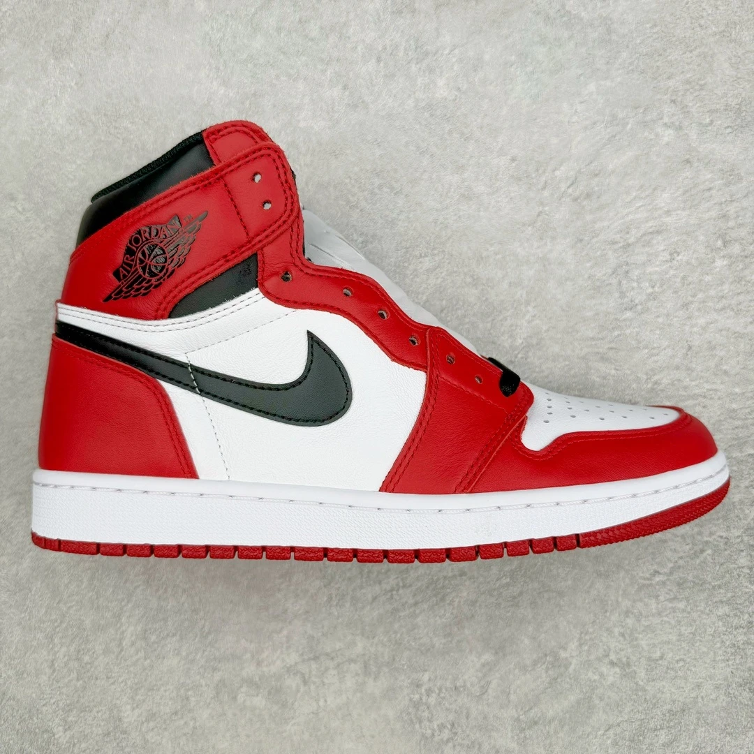 Nike Air Jordan 1 High "Varsity Red & White" Premium Sneakers