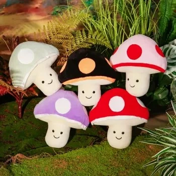 Cute Mushroom Plush Toy