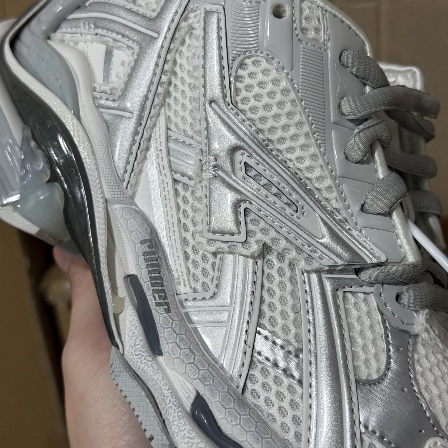 Balenciaga Track Sneaker – Triple White Edition
