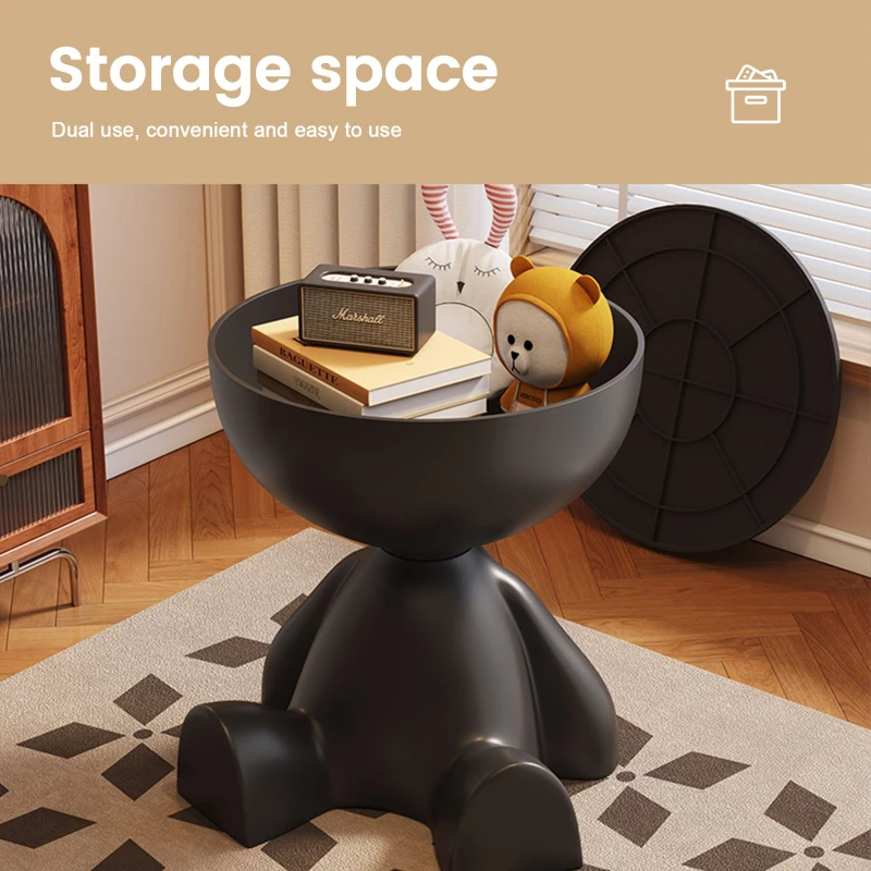 Modern Round Matte Side Table