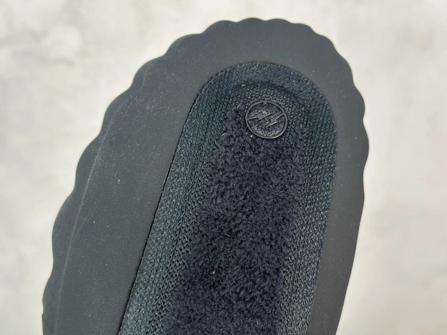 Nike Calm Slides – Black/Blue Fragment Concept Edition