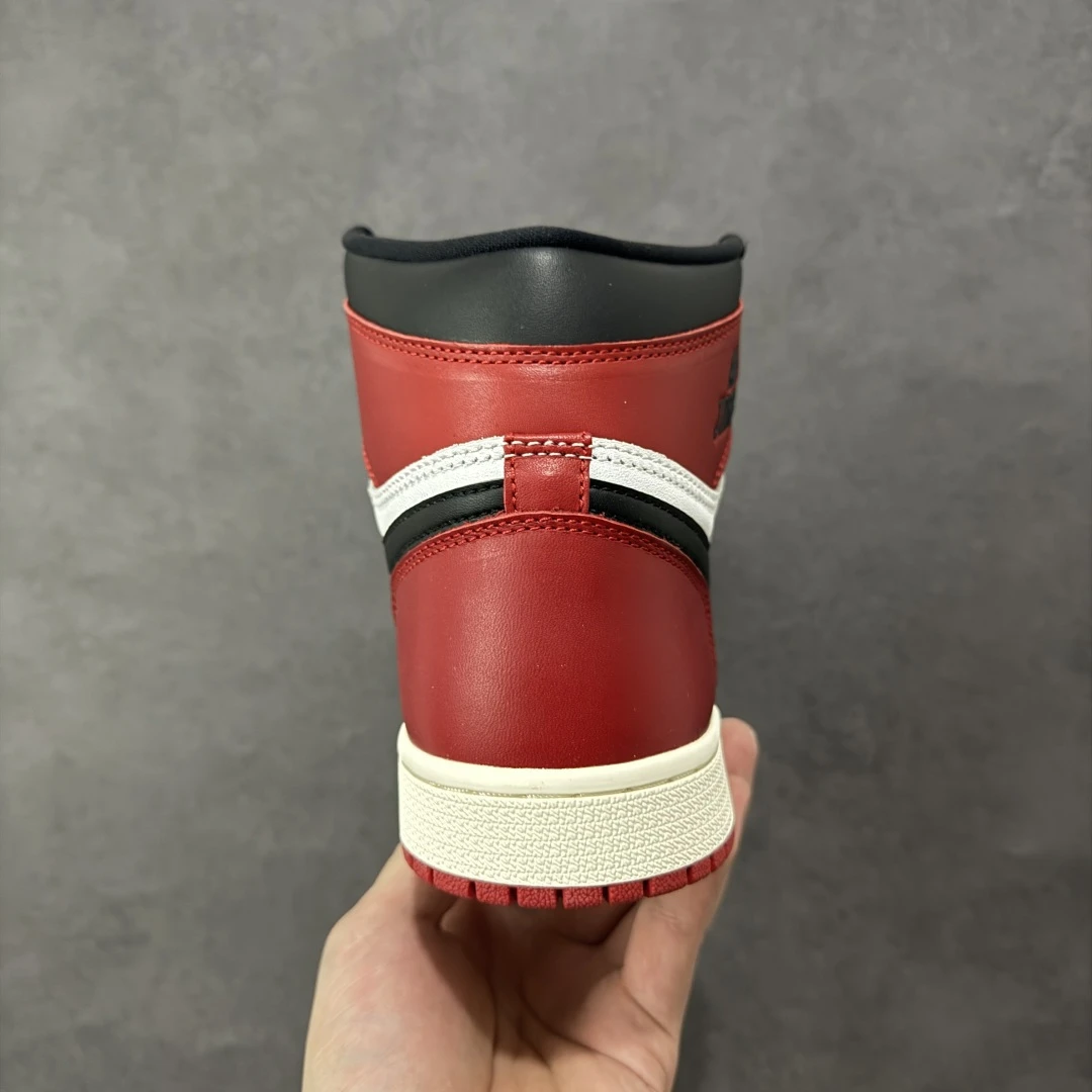 Air Jordan 1 High OG "Black, Red & White" – Men's Premium High-Top Sneakers