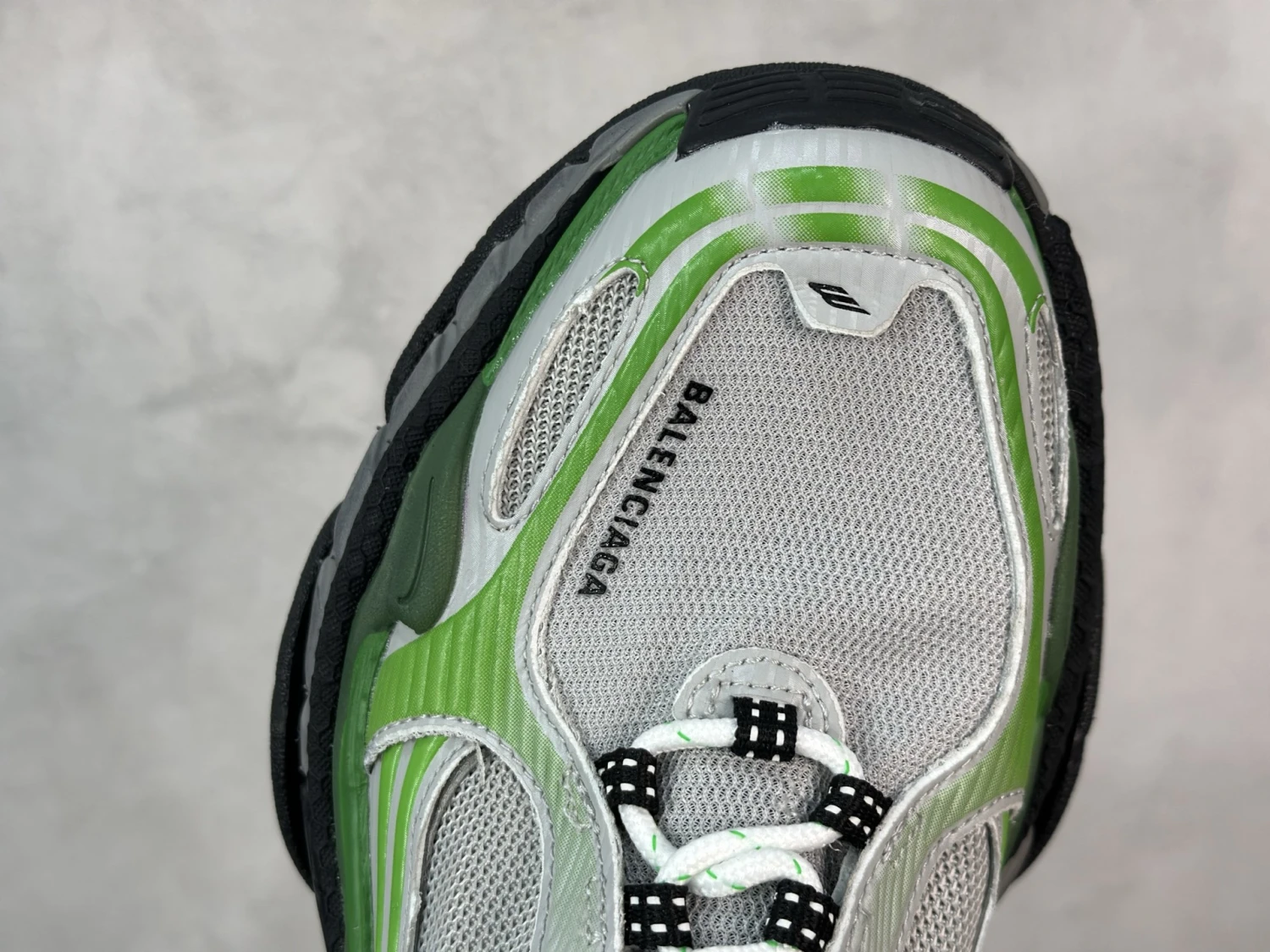 Balenciaga Triple S Grey Green Luxury Designer Sneaker