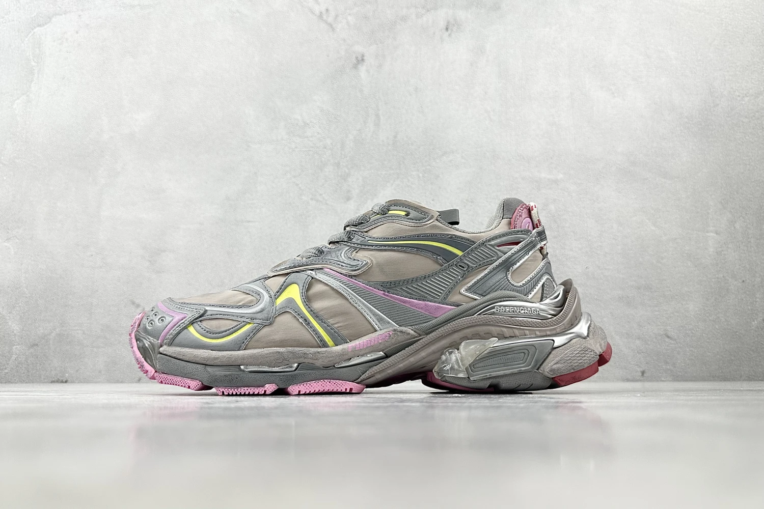 Balenciaga Triple S Grey Pink Multi-Color Luxury Designer Sneaker