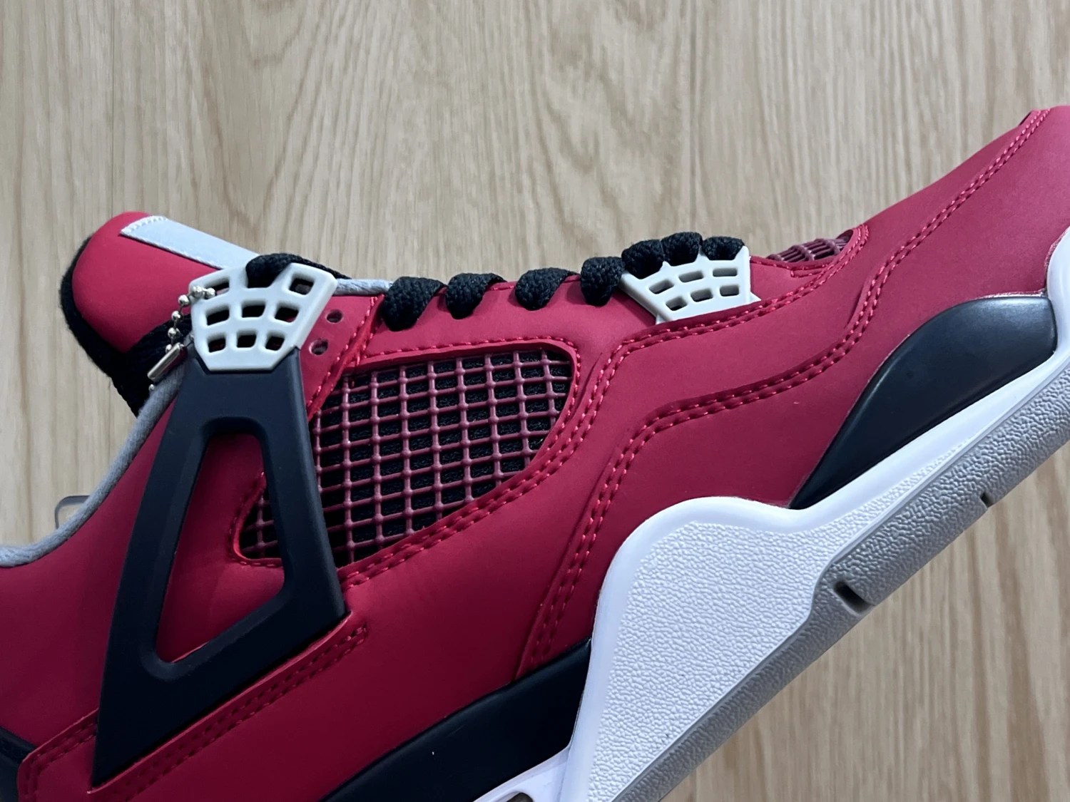 Air Jordan 4 Retro Crimson Red Basketball Sneaker