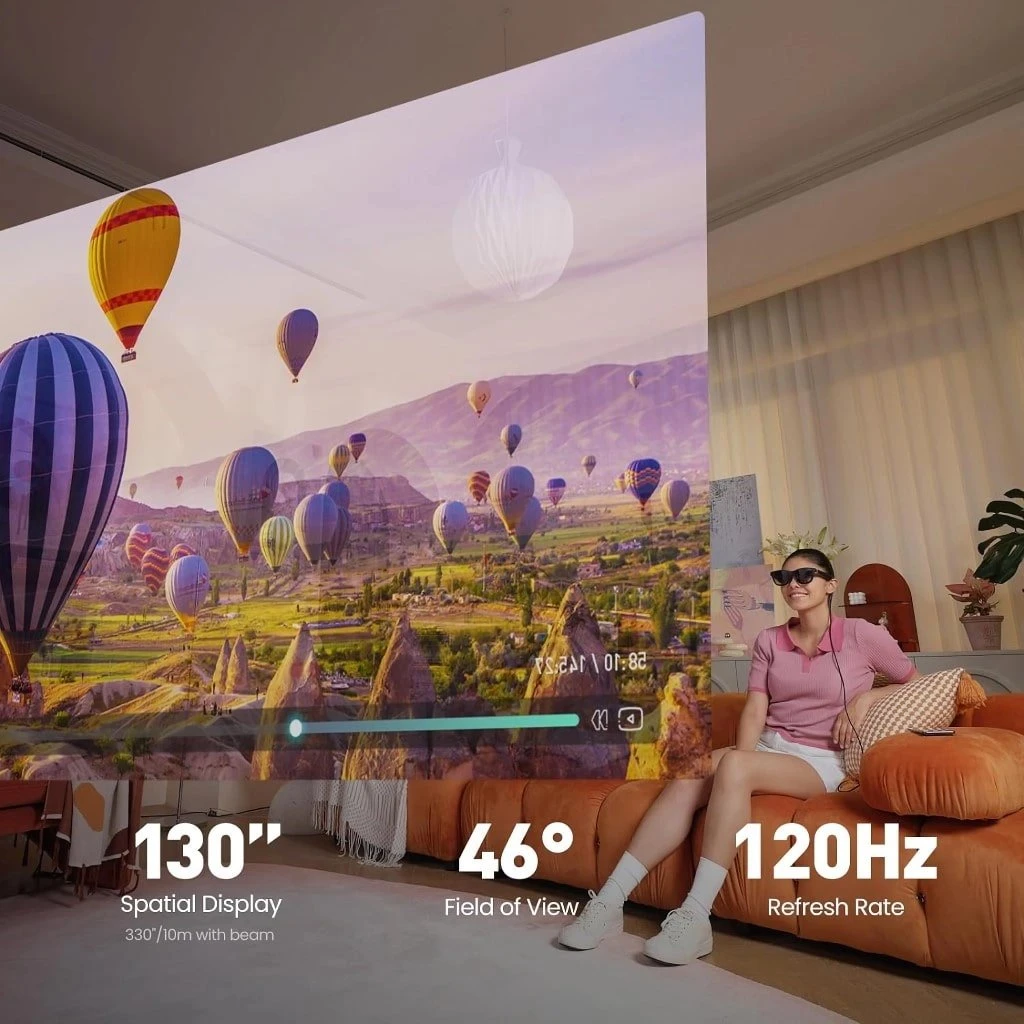 Smart AR Glasses Portable 1080p HD VR Cinema