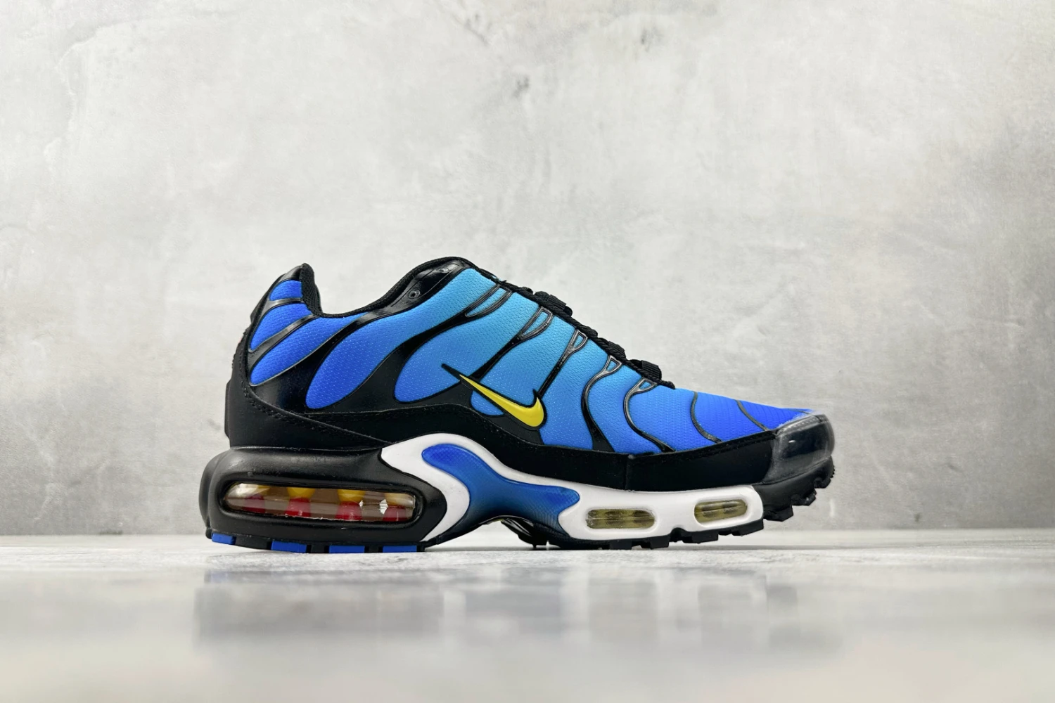 Nike Air Max Plus TN Hyper Blue Yellow Sneakers