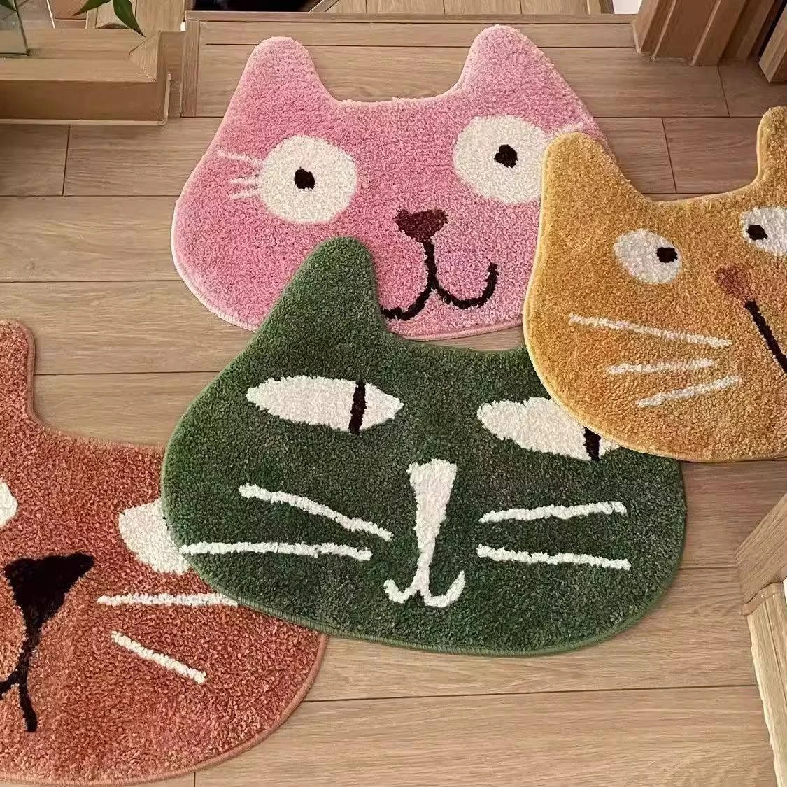 Funny Cat Bathroom Mat