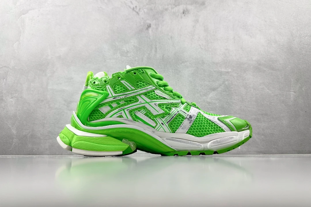 Balenciaga 3XL Neon Green White Designer Sneaker