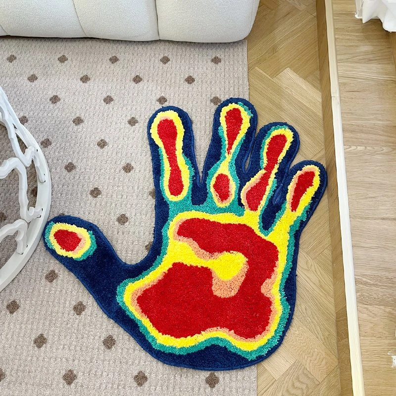 Handmade Palm Tufted Rug