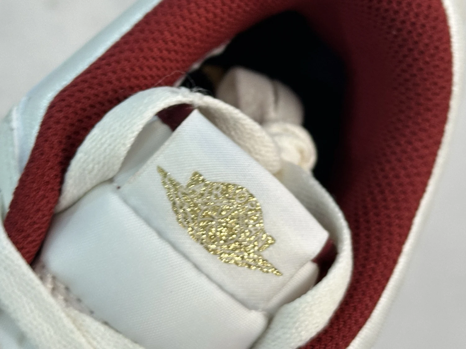 Air Jordan Legacy 312 Low "White, Light Grey & Burgundy" Premium Sneakers