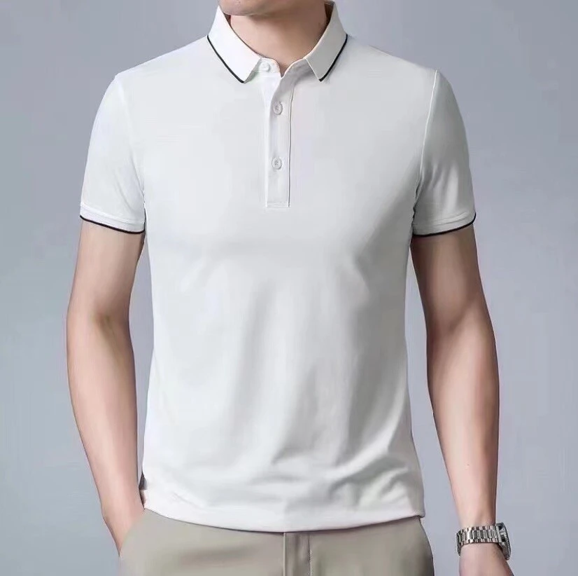 Boutique men's Short Sleeve Lapel Blouse - Chic & Elegant Top
