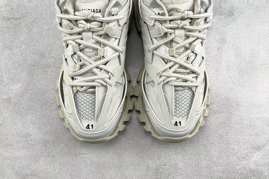 Balenciaga Track Sneaker – Triple White Edition