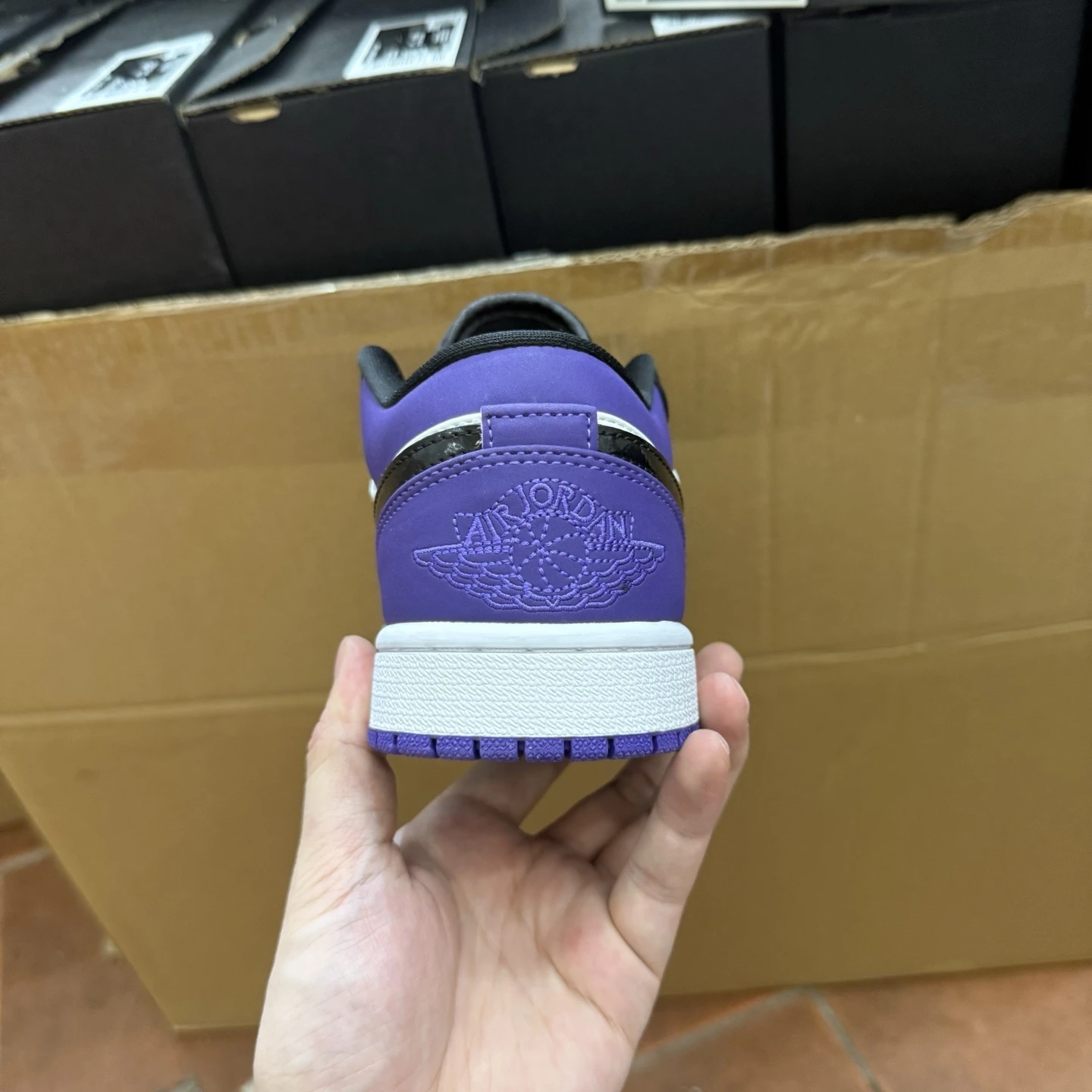 Air Jordan Low – Royal Purple Edition
