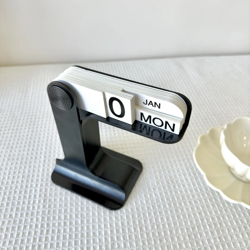 Minimalist Perpetual Desk Calendar
