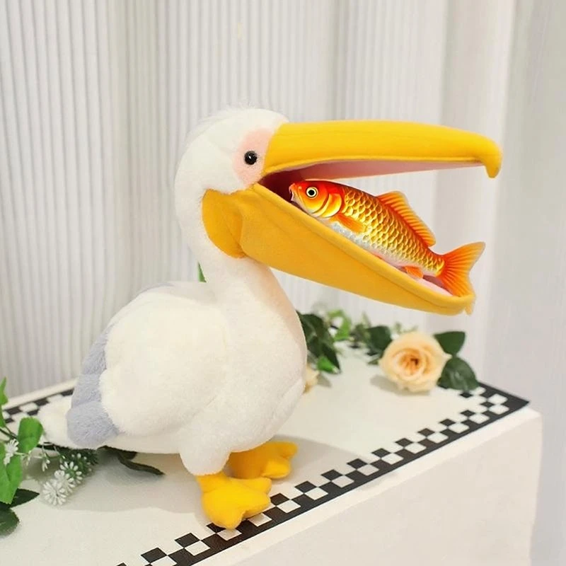 Plush Pelican Toy