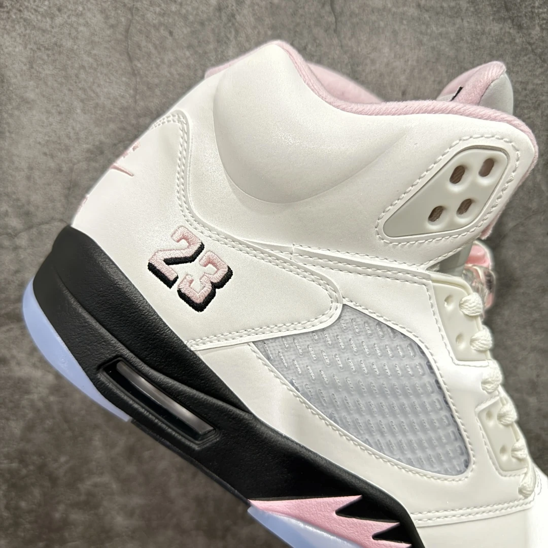 Air Jordan 5 Retro "Arctic Pink" Sneakers – White/Pink/Grey