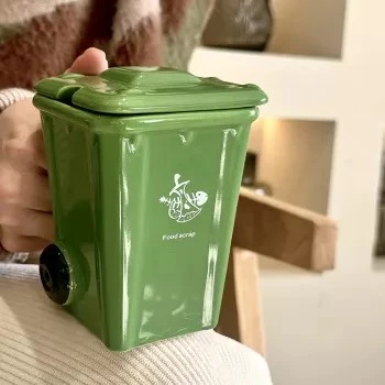 Funny Trash Can Mug