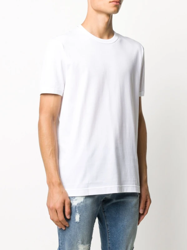 Dolce & Gabbana Cotton Crew Neck T-Shirt - Effortless Elegance for Every Day
