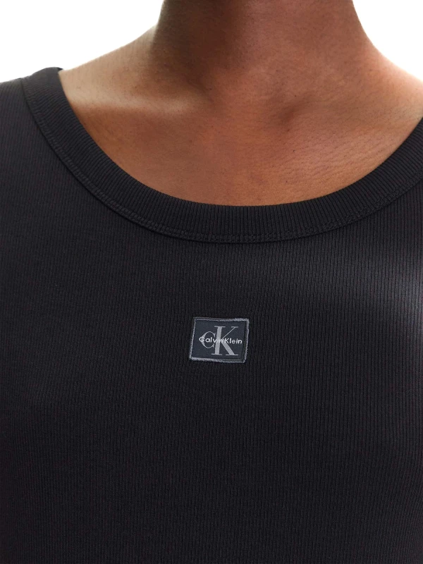 Calvin Klein Jeans Casual Women’s Black Cotton T-Shirt