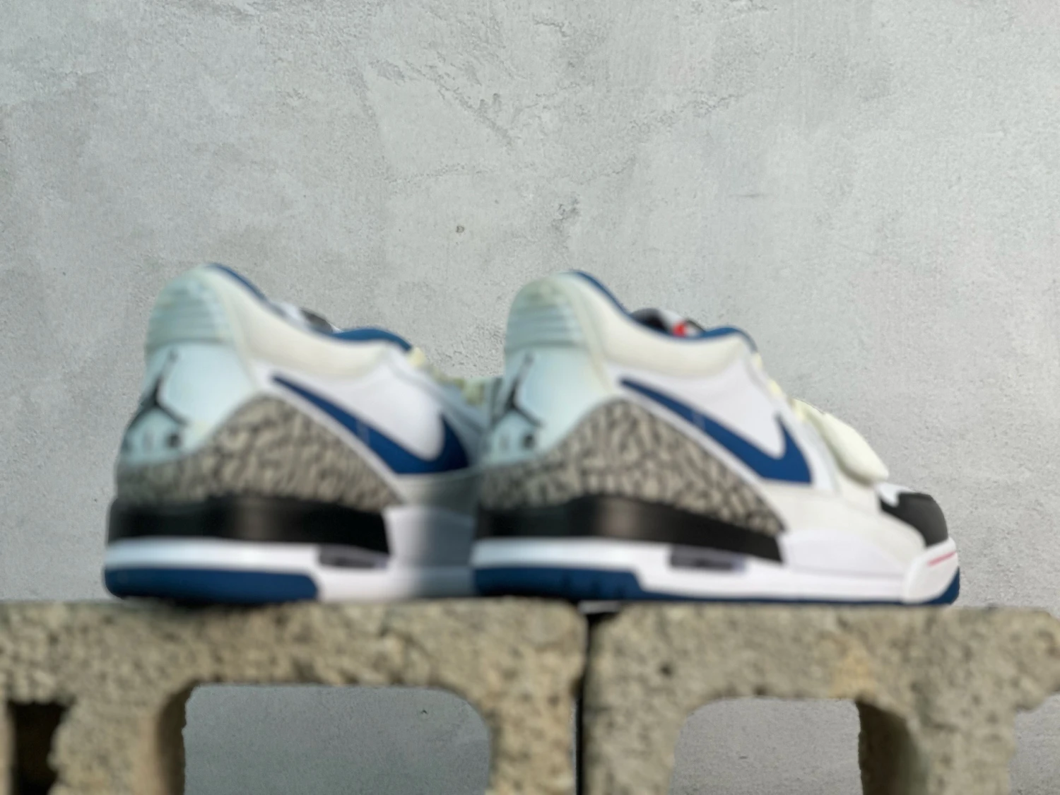 Air Jordan Legacy 312 Low "White, Black & Royal Blue" Premium Sneakers