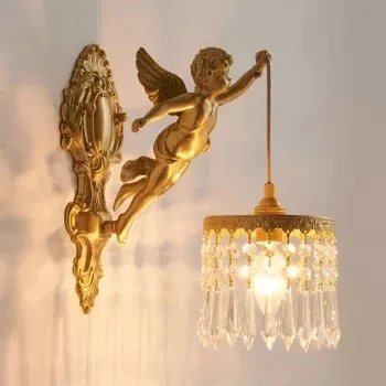 Vintage Angel Wall Lamp