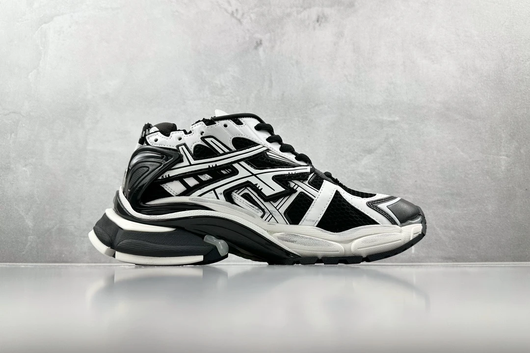 Balenciaga 3XL Black White Designer Sneaker