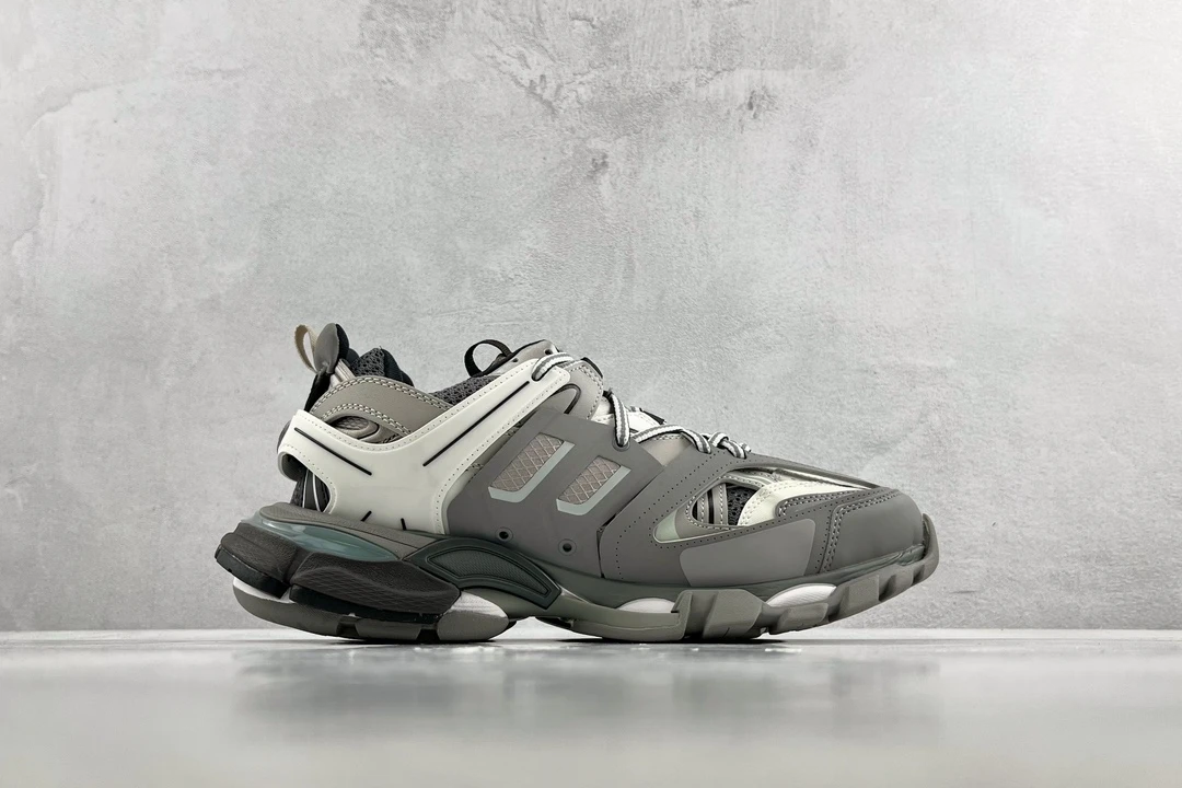 Balenciaga Track Sneaker – Grey & Black Edition