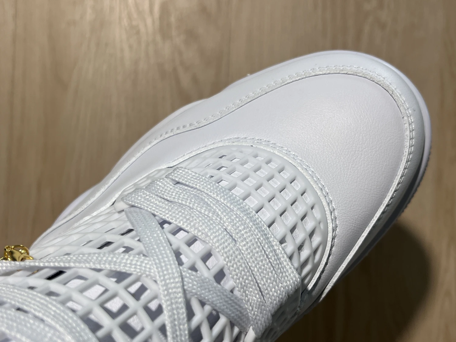 Air Jordan 4 Triple White Sneaker – Premium Luxury Edition