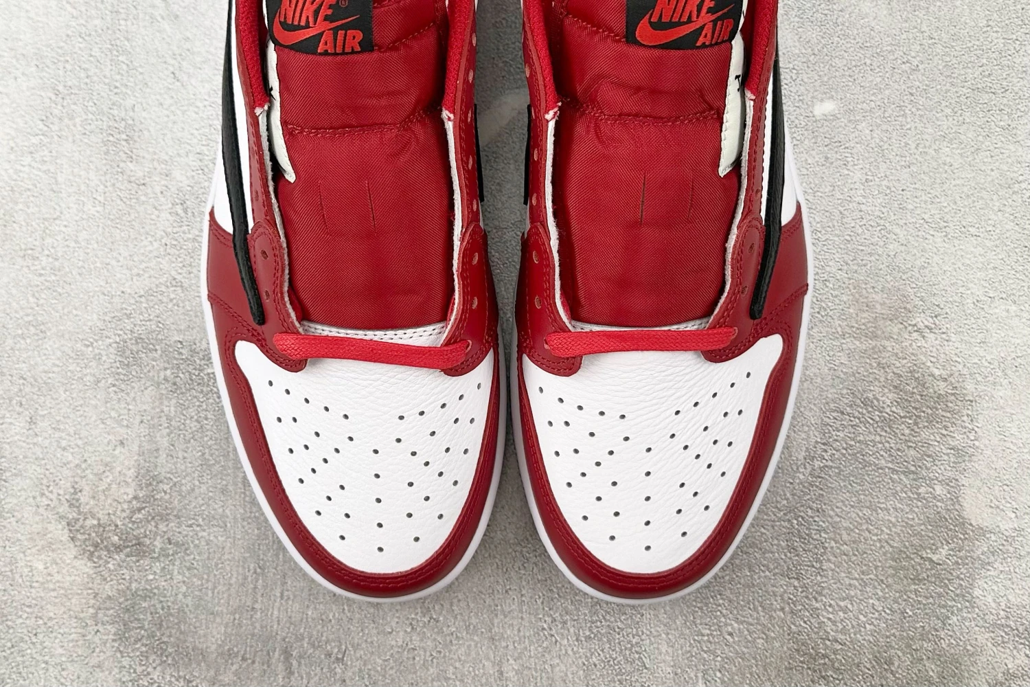 Air Jordan High OG – Varsity Red, White & Black Sneakers