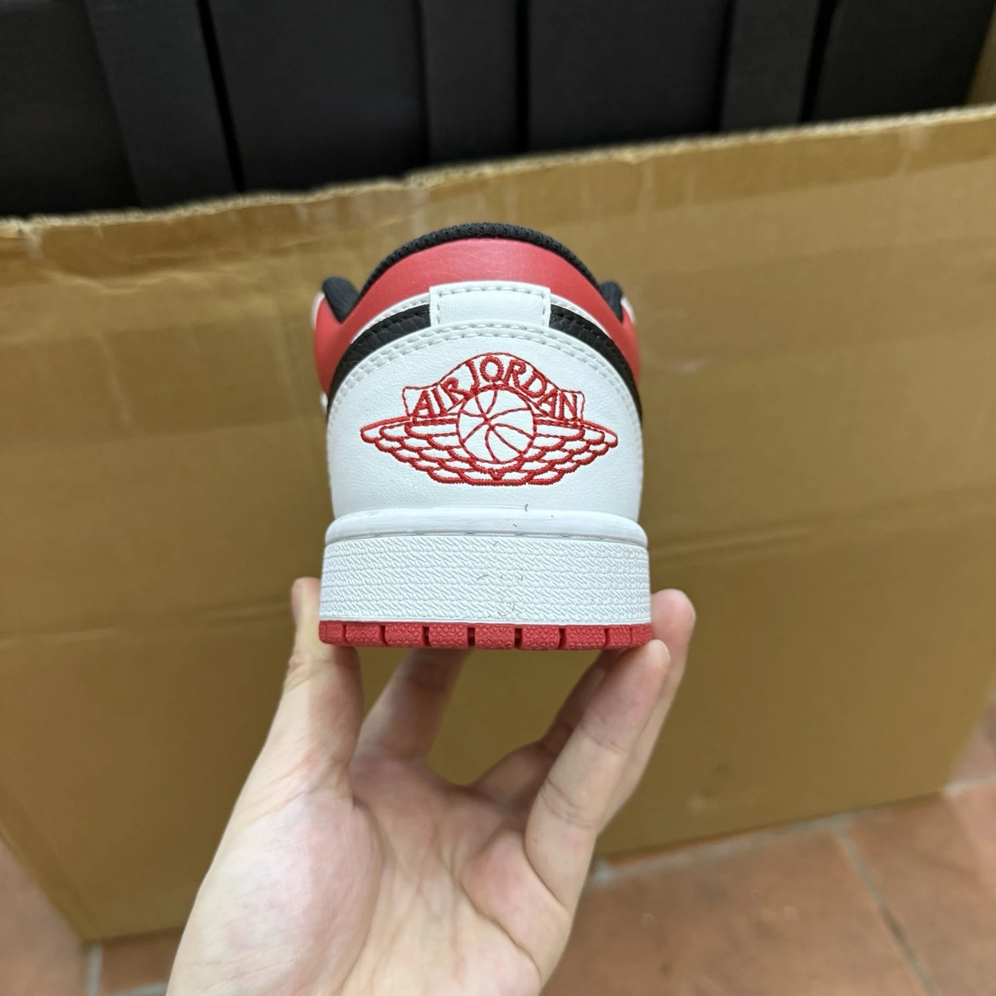 Air Jordan Low – White & Red Edition