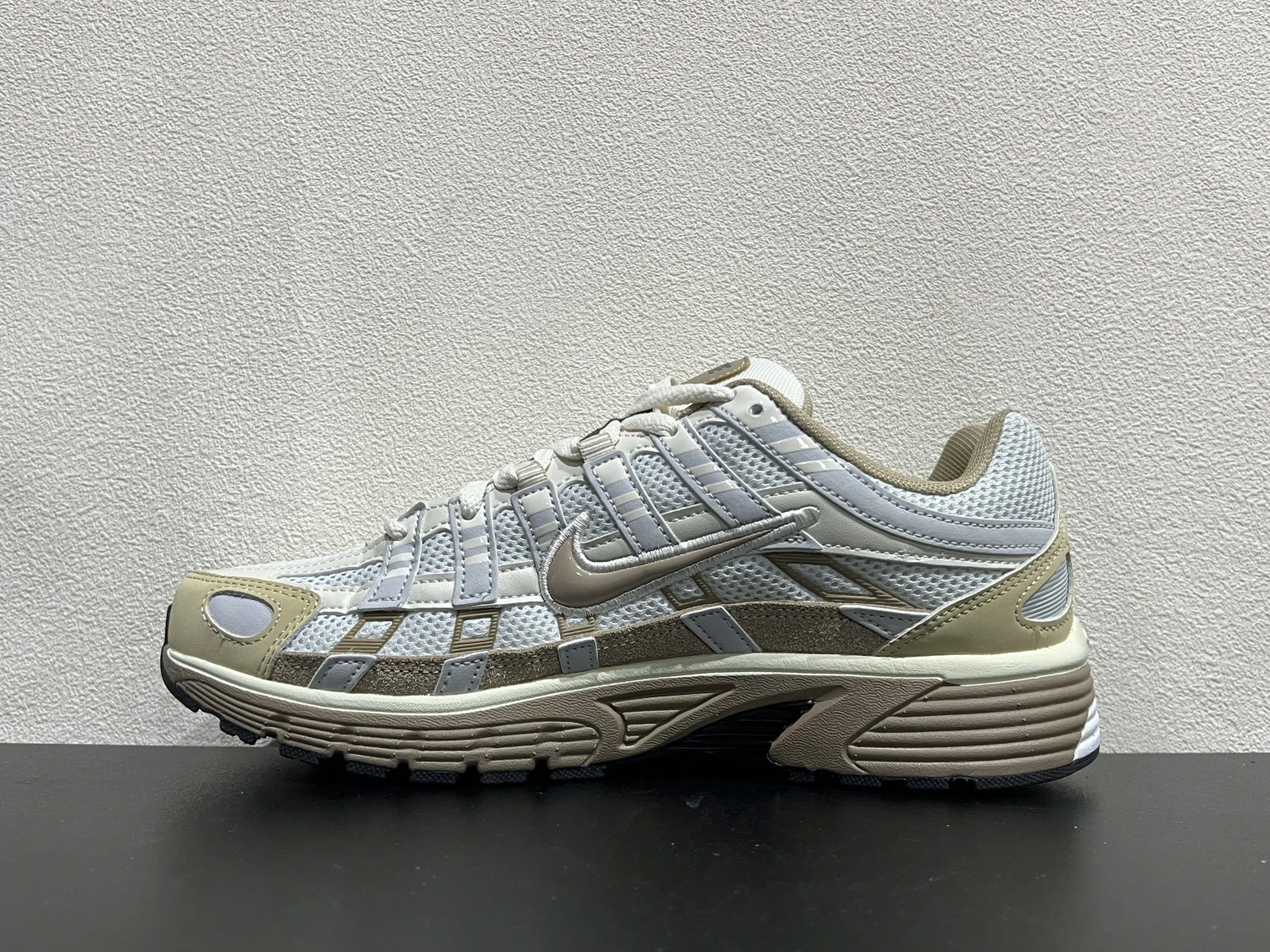 Nike P-6000 Grey White Sage Green Running Sneakers – Retro Lifestyle Sports Shoes