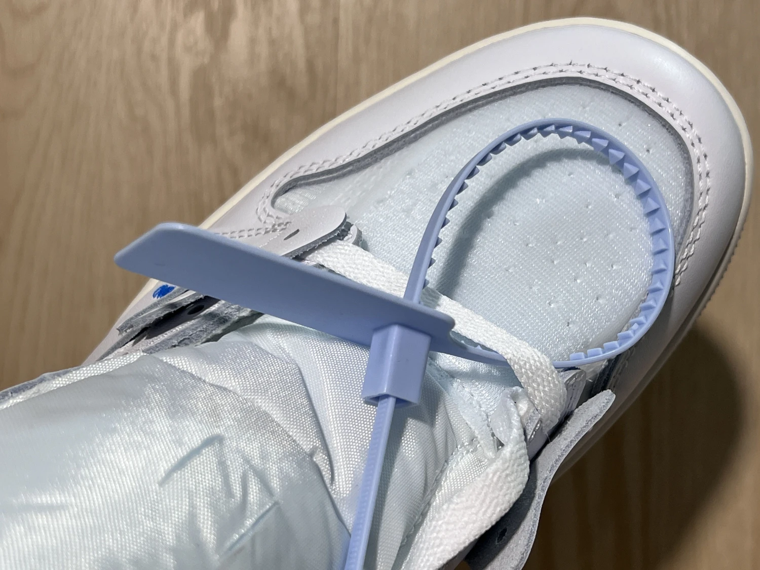 Ice Blue High-Top Streetwear Sneaker – Premium Fashion Edition