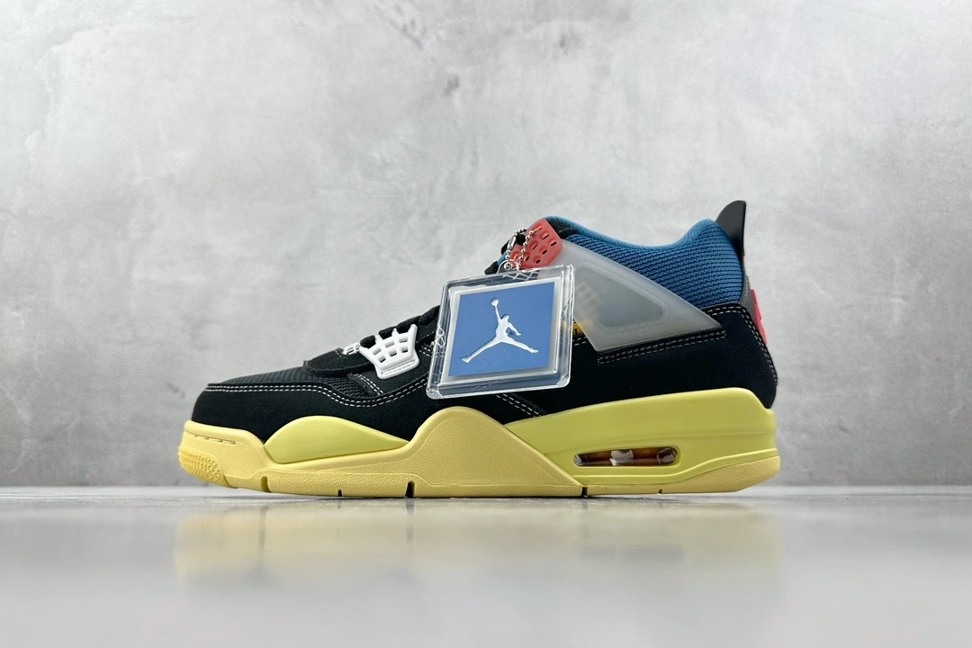 Jordan Sneakers – Black, Blue & Red
