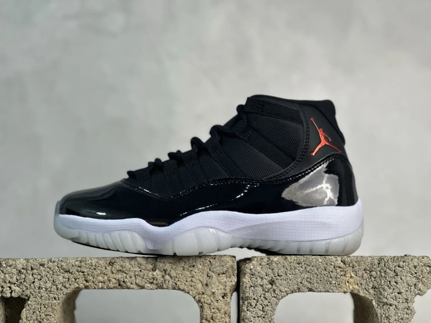Air Jordan 11 Retro "Triple Black" Kids Sneakers – Black