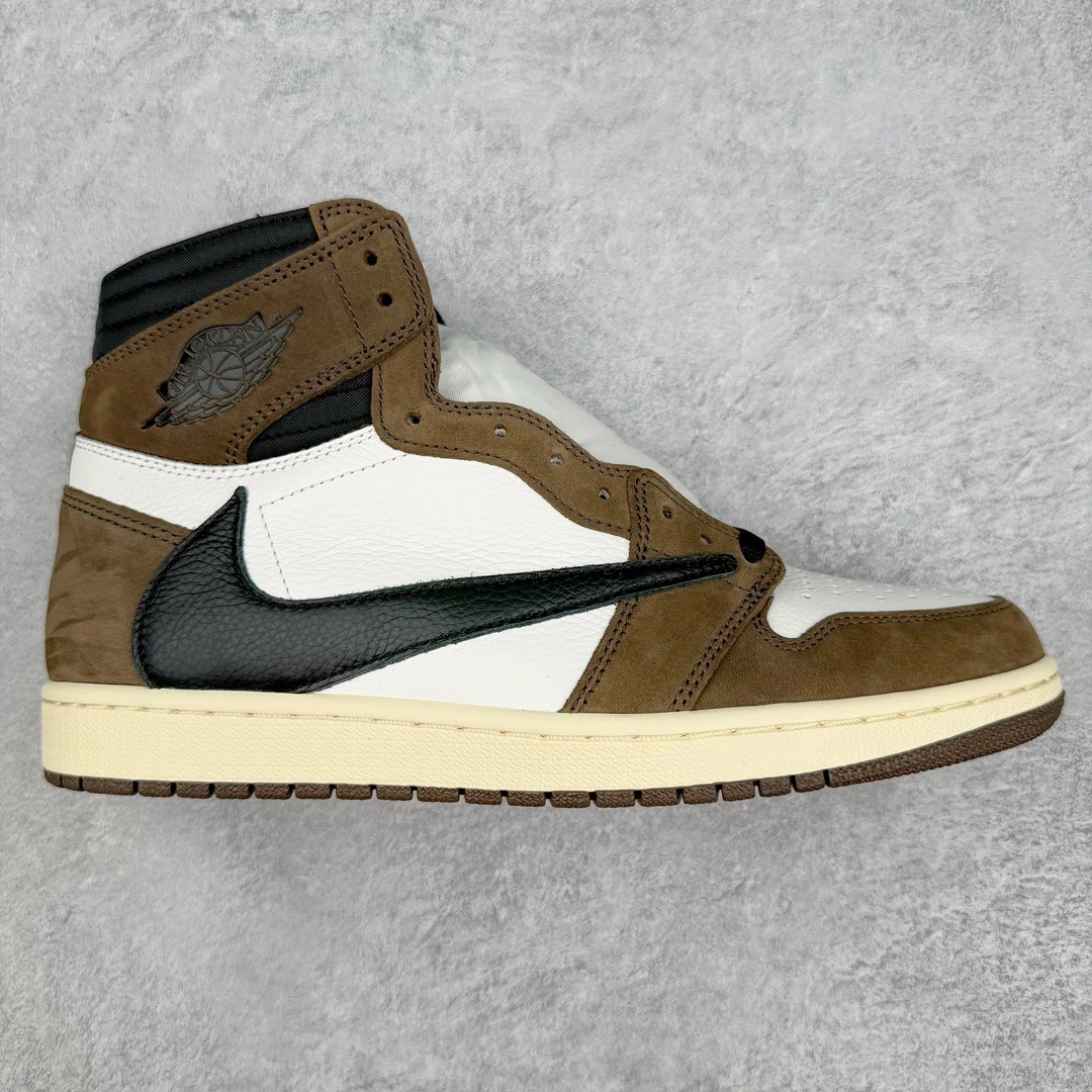 Air Jordan 1 Low x Travis Scott Sneakers – Brown White Black