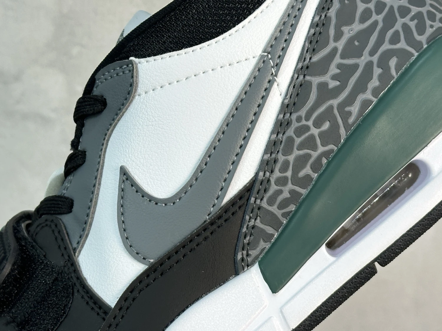 Nike Air Alpha Force 88 "White, Black, Dark Grey & Mint Green" Premium Sneakers