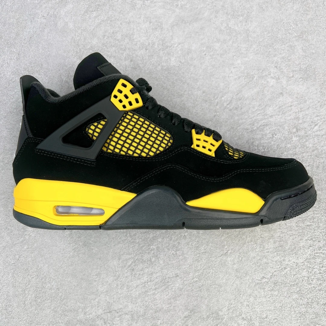 Air Jordan 4 Retro Thunder Black Yellow