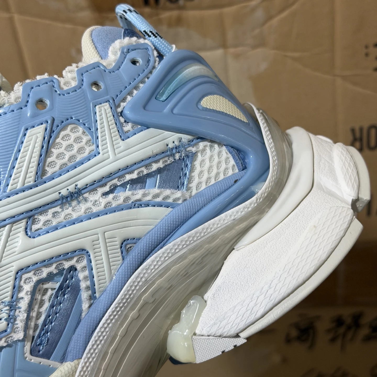 Balenciaga Track Sneaker – Sky Blue & White Edition