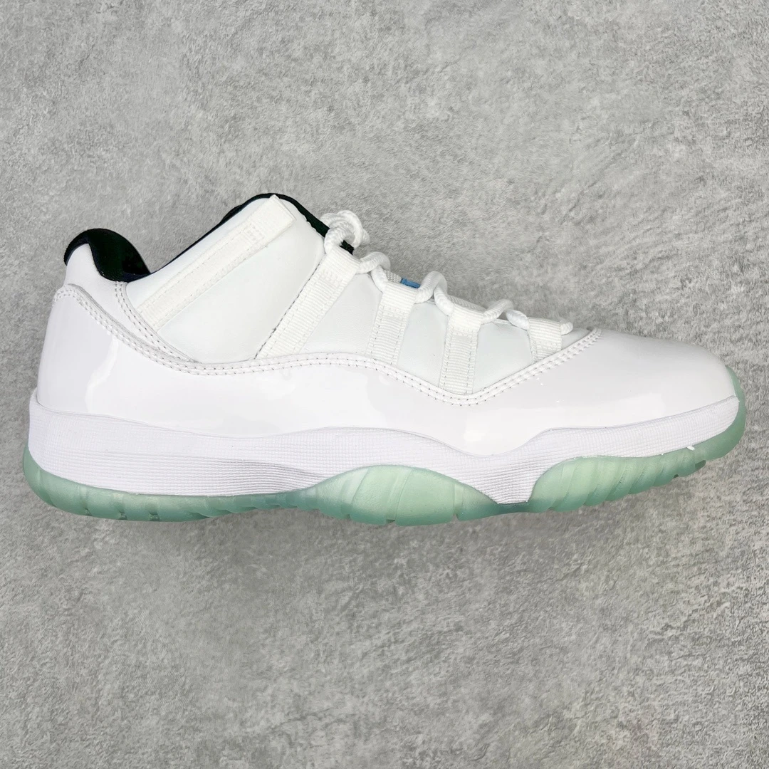 Air Jordan 11 Low "White & University Blue" Premium Sneakers